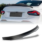 For 2022-2026 BMW M2 G87 G42 Coupe Real Carbon Fiber Trunk Spoiler Wing
