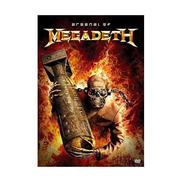 MEGADETH Arsenal of Megadeth JAPAN 2DVD Official Collectible Exclusive Japan