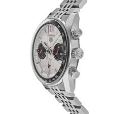 New Tag Heuer Carrera Chronograph Silver Dial Men's Watch CBS2216.BA0048 3