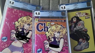Cherry Poptart rose beach CGC 9.8 bundle 3 books rose