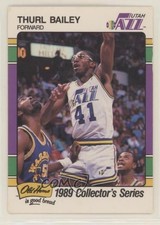 1988-89 Fleer Old Home Bread Utah Jazz Thurl Bailey #1 0f4i