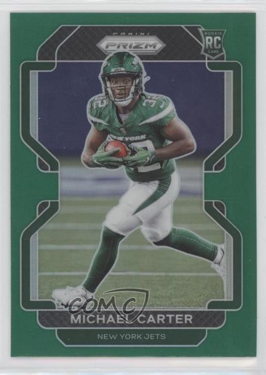 2021 Panini Prizm Rookie Green Prizm Michael Carter #365 uk2