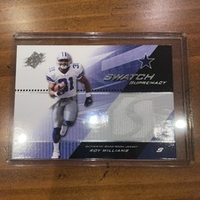 2004 SPx Swatch Supremacy #SWRW Roy Williams S Jersey - FB