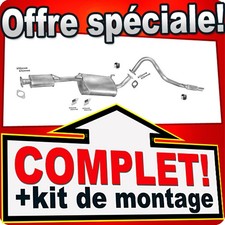 Échappement pour NISSAN TERRANO II 2.7 TD 4x4 LWB 1993-1999 Silencieux