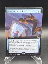 Hide On The Ceiling - Extended -  Spider-Man - NM - MTG Magic - 0249