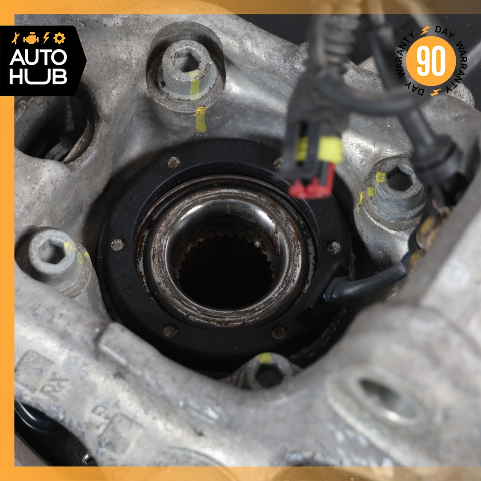 06-07 Maserati M138 4200 Coupe Spyder Rear Left Side Spindle Knuckle Hub OEM 31k