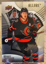 2021-22 Upper Deck Allure Brady Tkachuk #19 Ottowa Senators