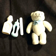 Dollhouse Jointed Teddy Bear  Baby Boy Accessories