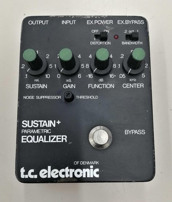 TC Electronic Sustain+ Parametric EQ Guitar Effects Pedal | eBay
