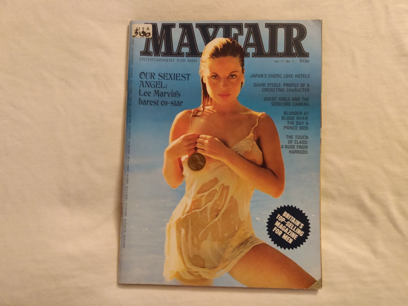 JULY 1976 MAYFAIR V11 # 7 w/ OLIVIA PADDON,ANGEL TOMPKINS,BRIDGET TREMAYNE,ETC
