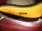 Allen Edmonds #8271 SHELTON 11 B Color 8 Burgundy & Black Lace Up Saddle Shoes  — photo 5