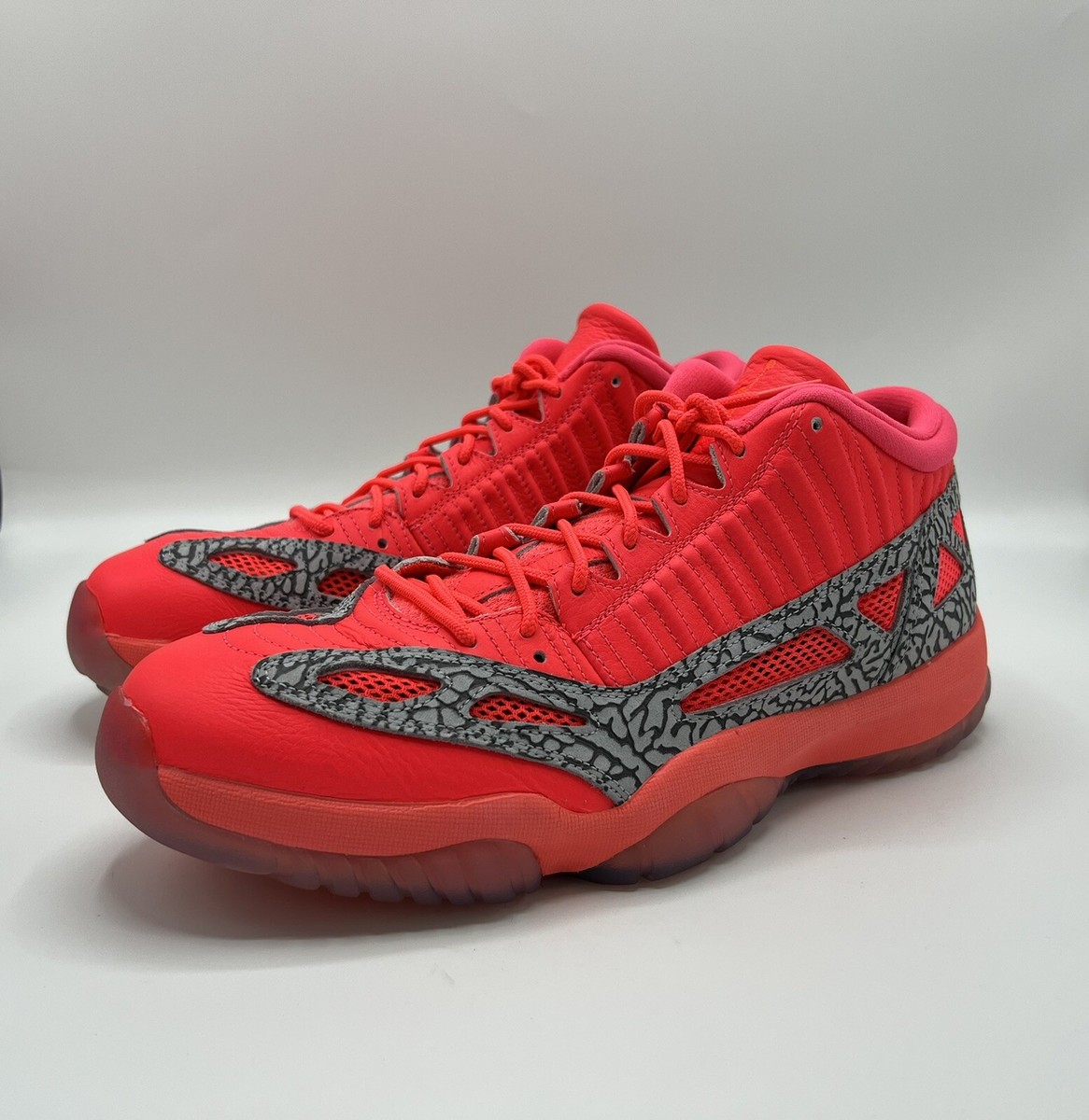 Size 13 - Nike Air Jordan 11 XI Retro Low IE 'Flash Crimson