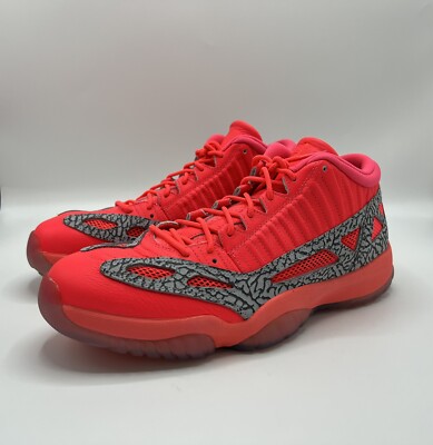 Size 13 - Nike Air Jordan 11 XI Retro Low IE 'Flash Crimson