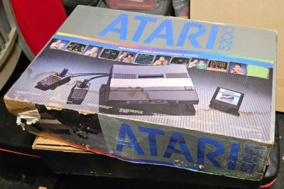 Atari 5200 Game Console (4 port) with (6) Games and (2) Controllers