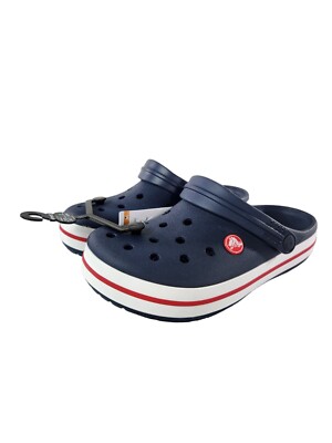 Crocs Adult Unisex Crocband Sandal Navy 11016-410 Men display picture 2