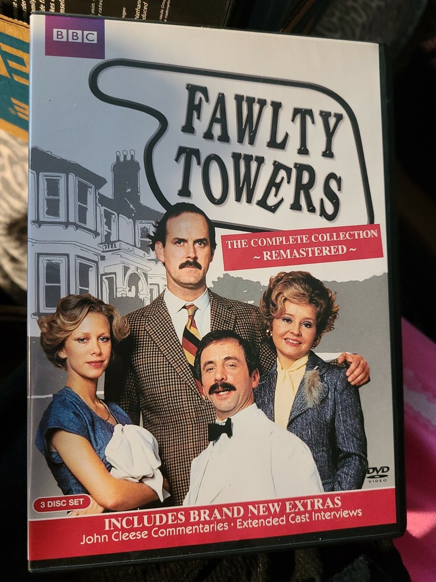 Fawlty Towers: The Complete Collection Remastered DVD 3 disc