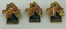 (3) Mcdonald's Nothing But Net Ala Moana Honolulu Hawaii Pin Pinback Lot
