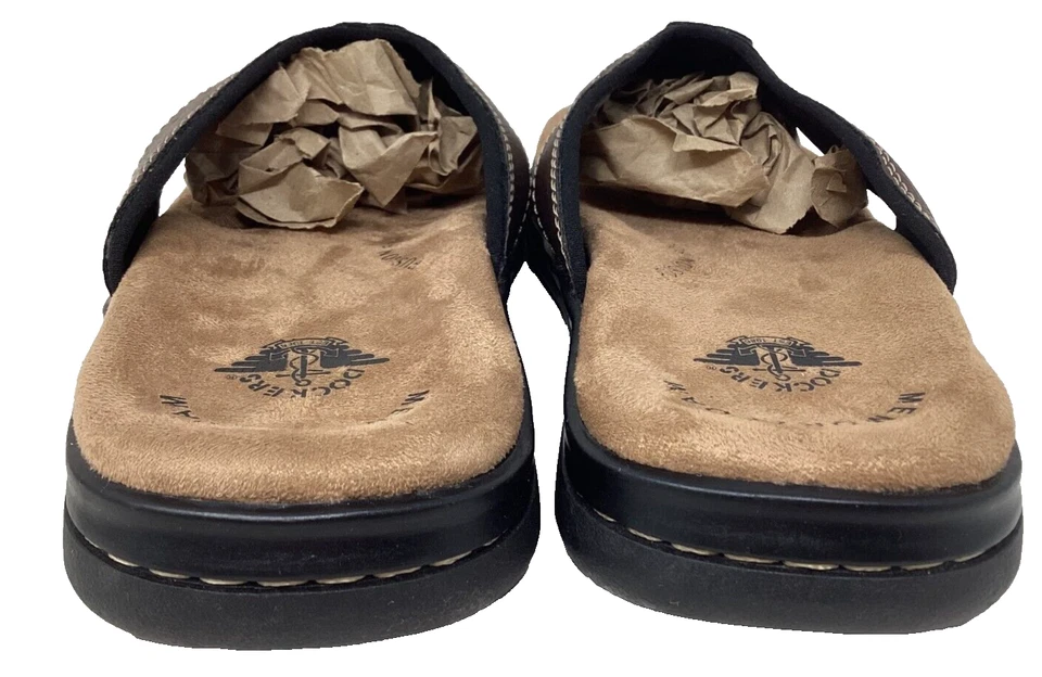 Sandalias chanclas Dockers Laguna para hombre cómodas sin cordones marrón talla: 11 191Q Foto 3 de 4