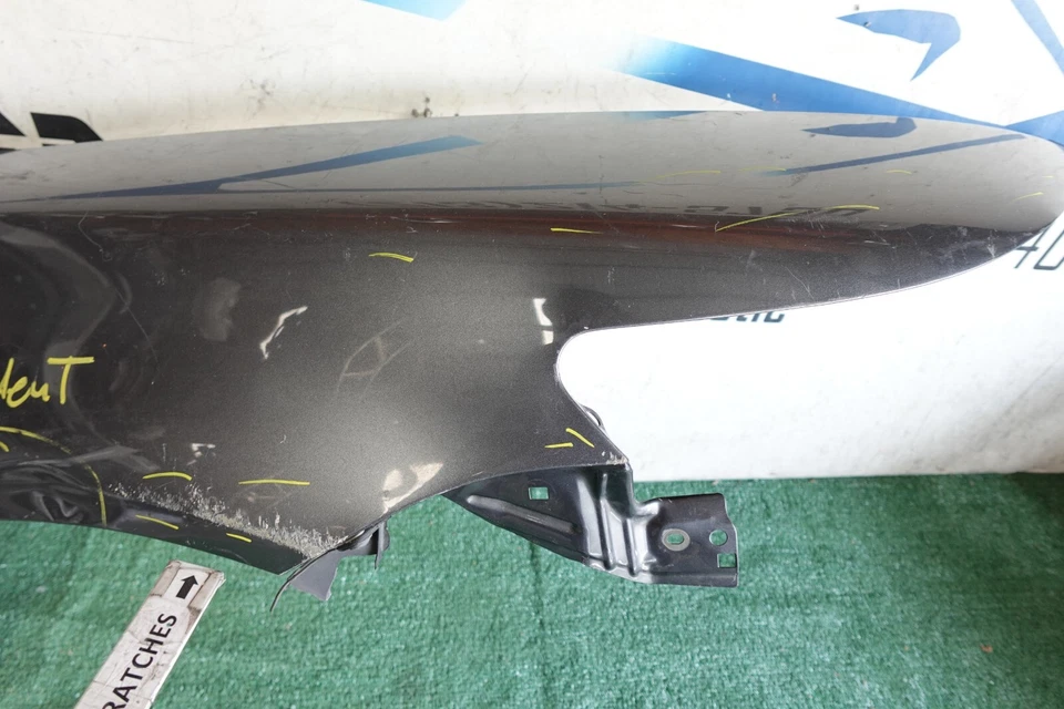 Guardabarros pasajero derecho Acura TL 2004 2005 2007 2008 OEM AY29276 con abolladuras Foto 3 de 4