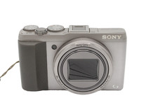Sony Cyber-Shot DSC-HX50V Digitalkamera GPS 20.4 MP 30-fach Zoom silber