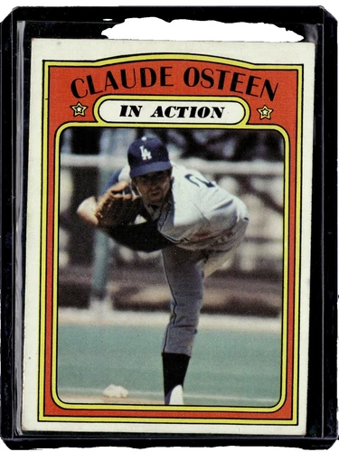 Topps Claude Osteen Baseball Sports Trading Cards & Accessories