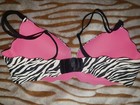 Victorias Secret Very Sexy Push-Up Seamless Bra Zebra Animal Print Size 34D  — photo 2