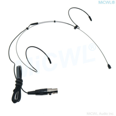 Headset Microphone for Shure ULX SLX Wireless Beige Black is optional MiCWL B40