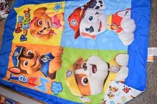 L6 WOW NWOT PAW PATROL Reversible TODDLER Bed Microfiber Comforter Blanket
