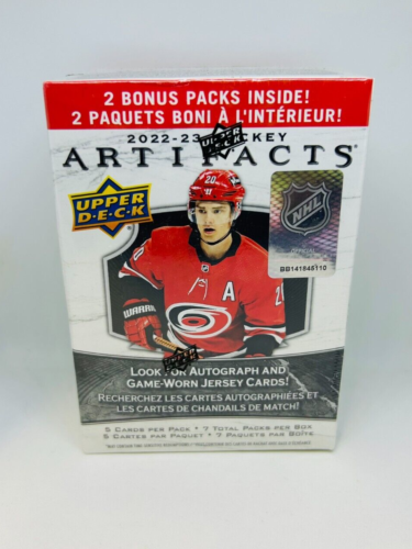 2022-23 Upper Deck Artifacts Hockey Blaster Box NHL Factory Sealed - Picture 1 of 1