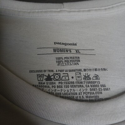 Patagonia Anika Polarized T-Shirt White Long Sleeve Pullover