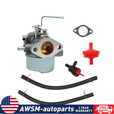 #ad Carburetor For Tecumseh 10 HP Engine For Coleman PowerMate 5000 Watt Generator $14.88
