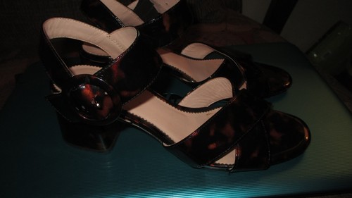 J. CREW DESIGNERS PATENT LEATHER SANDALS 7 - Picture 14 of 18