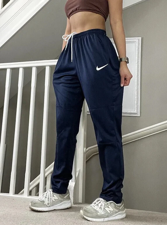 Nike Dri-Fit Tracksuit Bottoms Jogger Gym Size L Unisex Tapered