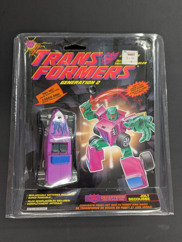 Transformers Generation 2 G2 Jolt Decepticon Laser Rod MOC Hasbro 1993