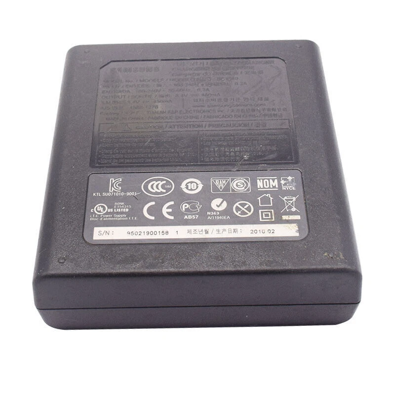 Cargador de batería original Samsung BC1310 BP1310 para NX5 NX10 NX11 NX20 NX11 NX100 Foto 3 de 3