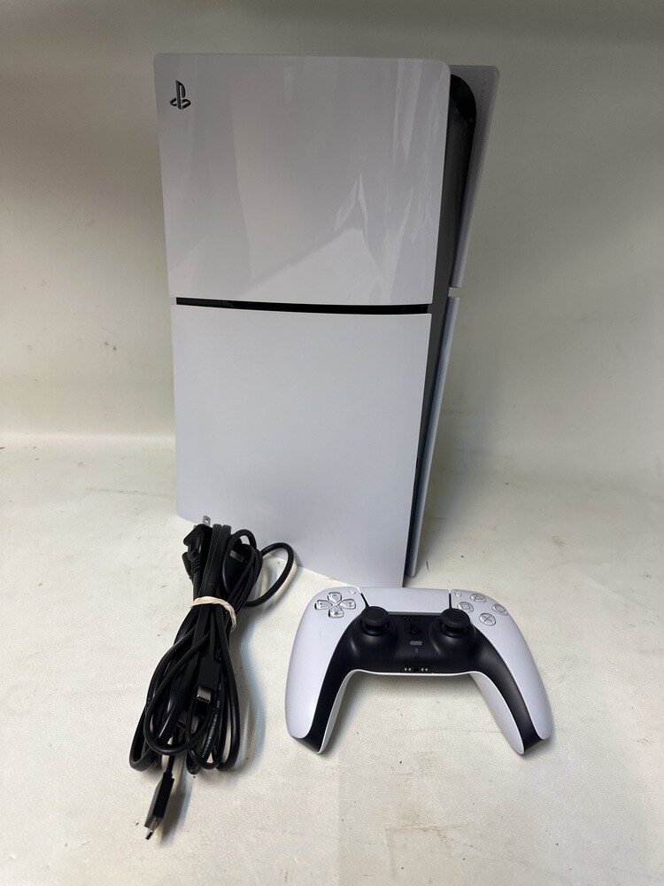 SONY CFI-2015 PLAYSTATION 5 SLIM BLUERAY W/ CONTROLLER AND CORDS