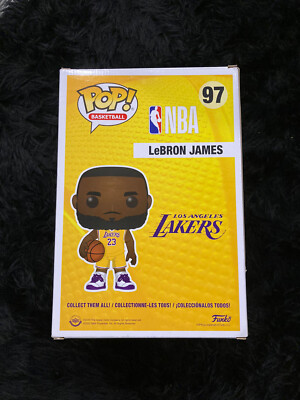 ⭐️ Funko POP! NBA Basketball LA Lakers - Lebron James 97 - Walmart Exclusive | eBay