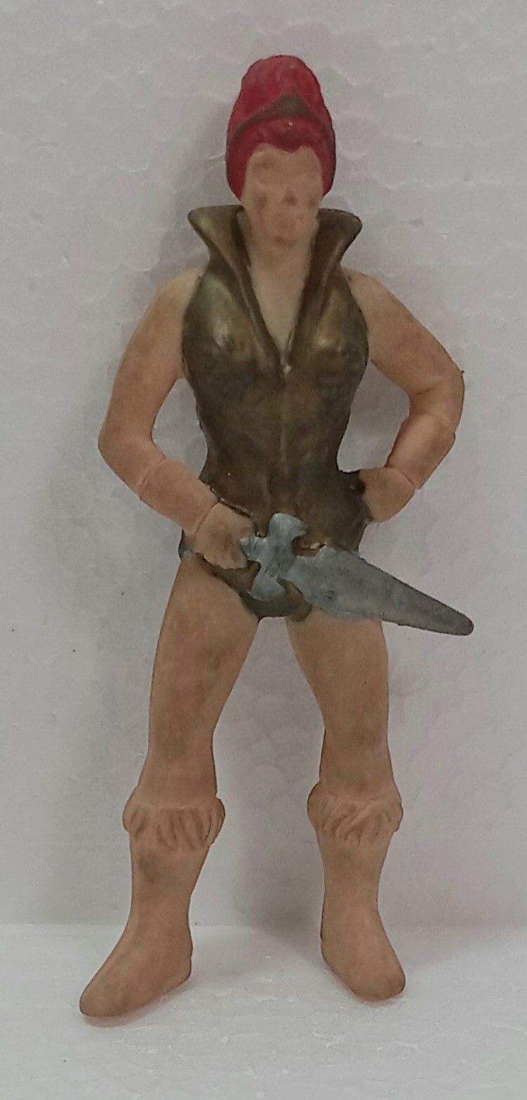 VTG 1984 Masters of the Universe She-Ra Figure Eraser 3.5 Inch Rare Collectible