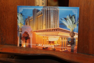Vintage Postcard Nevada Las Vegas Aladdin Hotel 