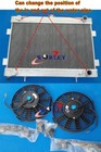 <!--F#f_0-->Aluminum Radiator + Fans For Holden HQ HJ HX HZ Inc GTS Monaro /WB Torana Manual<!--F/-->