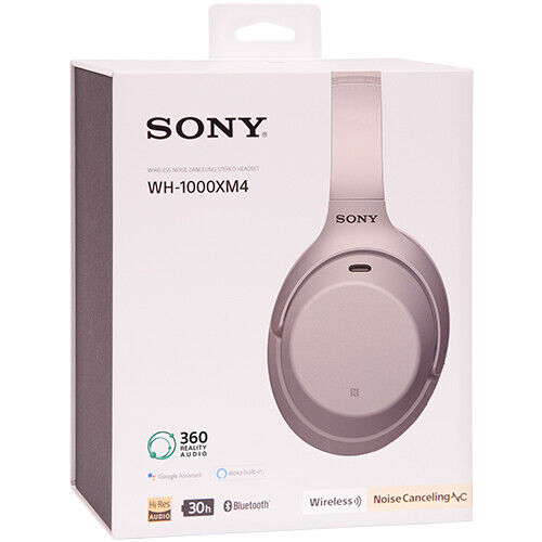 Sony WH1000XM4/B Noise cancelling Headphone Bluetooth with