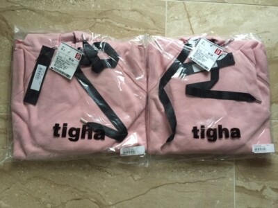 SALE NEU Damen Kleidung tigha Sweat Shirt Hoodie rosa Größe 40 L NP 99,99 
