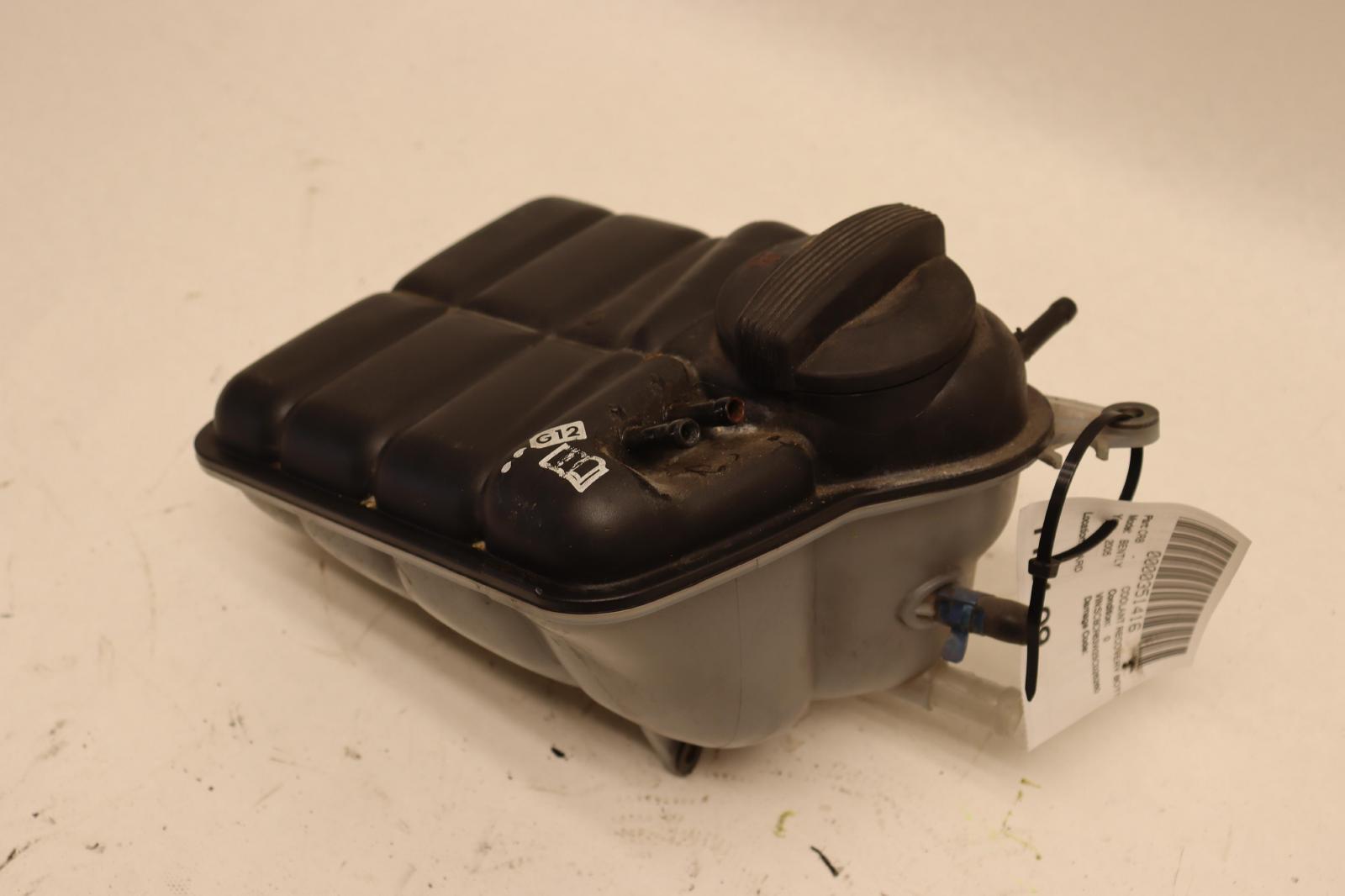 2003-2011 BENTLEY CONTINENTAL GT RADIATOR COOLANT OVERFLOW RESERVOIR TANK OEM