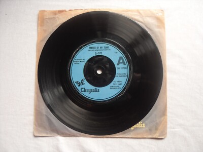 Q-TIPS (Paul Young)  TRACKS OF MY TEARS CHRYSALIS RECORDS UK 7'' VINYL SINGLE