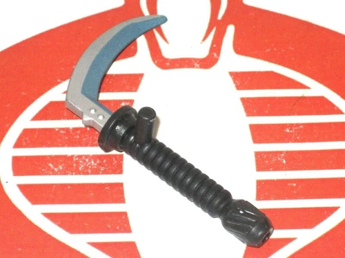 GI Joe Weapon Sigma 6 Kamakura Kama Blade Sickle Original Figure Accessory 2005