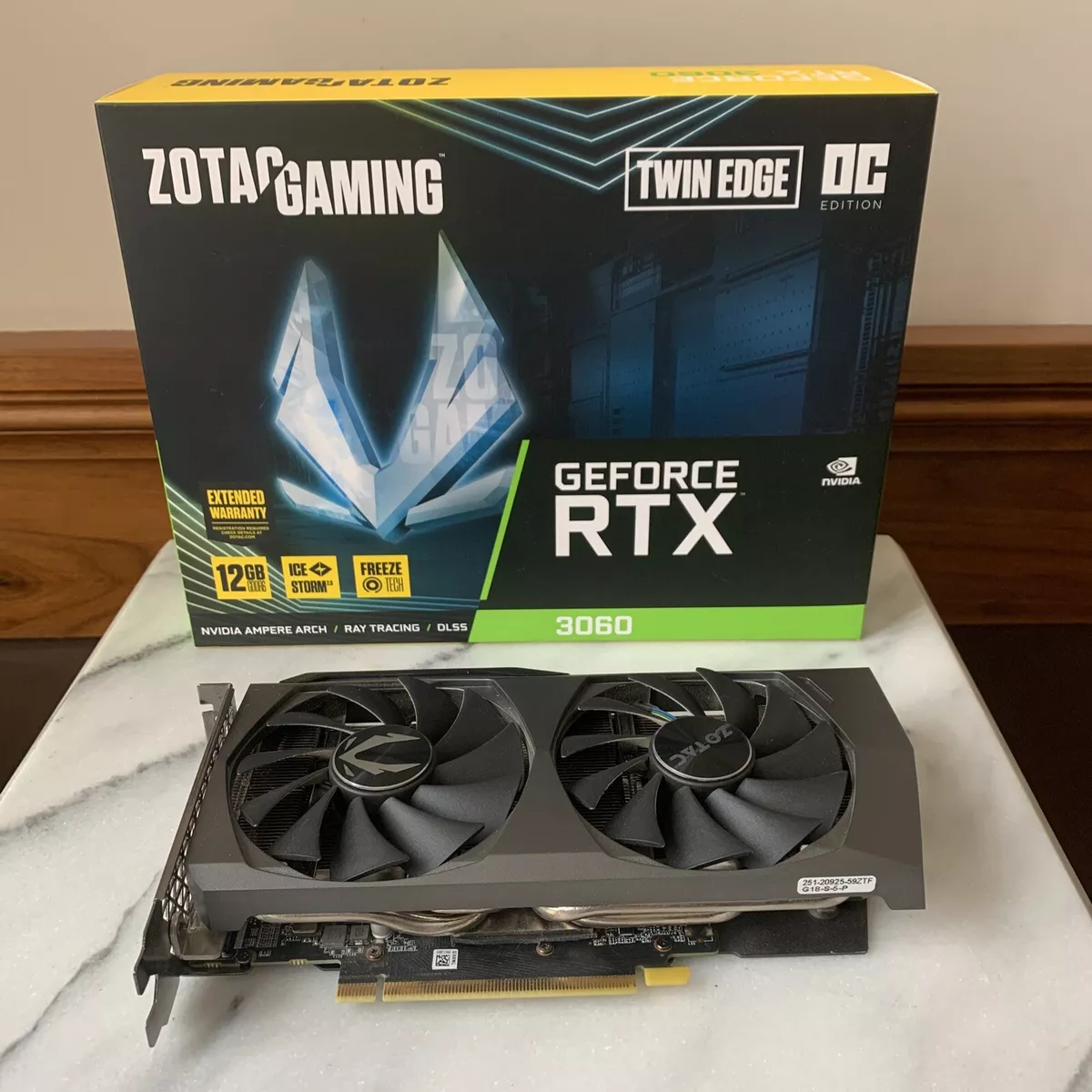 ZOTAC GAMING GeForce RTX  Twin Edge OC LHR GB GDDR6 Graphics