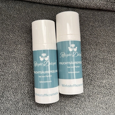 Relight Delight Fruchtsäurepeeling 2er Set MHD Abgelaufen!