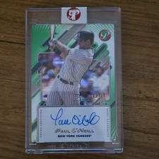 Topps 2025 Pristine Paul O'Neill New York Yankees Autograph /150 PA-PO Insert