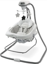Graco DuetConnect LX Baby Swing  Portable Bouncer Seat Redmond 6 Speeds