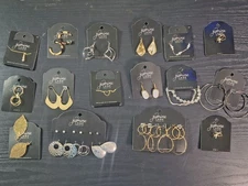 Wholesale Lot Of  Women's Fine Jewelry 26 Pairs Jasmine Lane Hypoallergenic  NWT